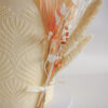 Dried flowers and stencil