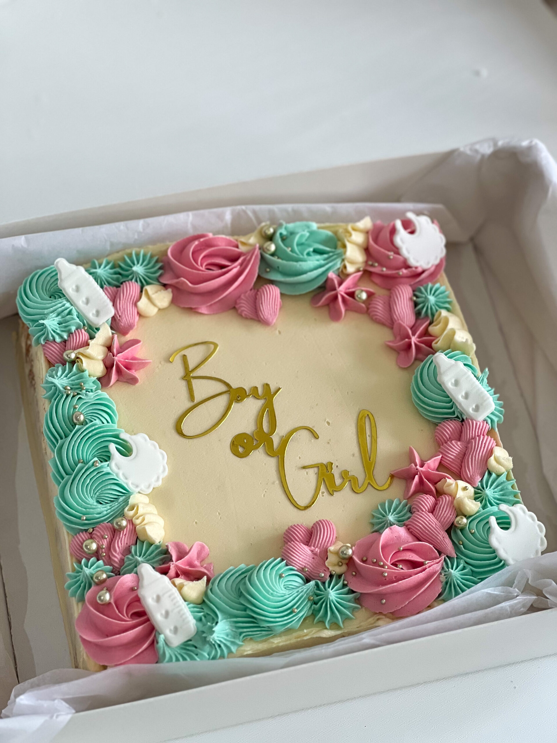 Rainbow Petal Sheet Cake Recipe - BettyCrocker.com
