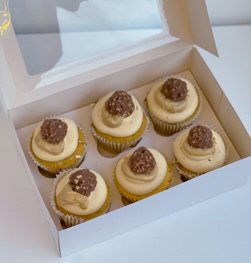 Ferrero Rocher cupcakes