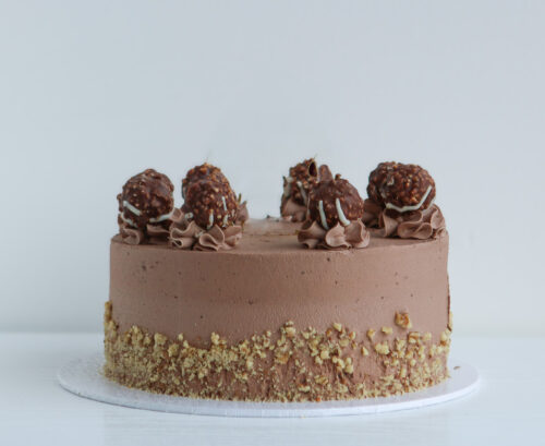 Ferrero rocher  layer cake