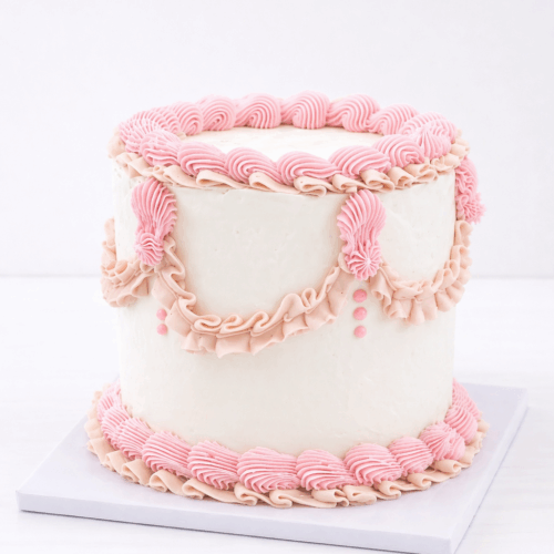 Vintage retro cake