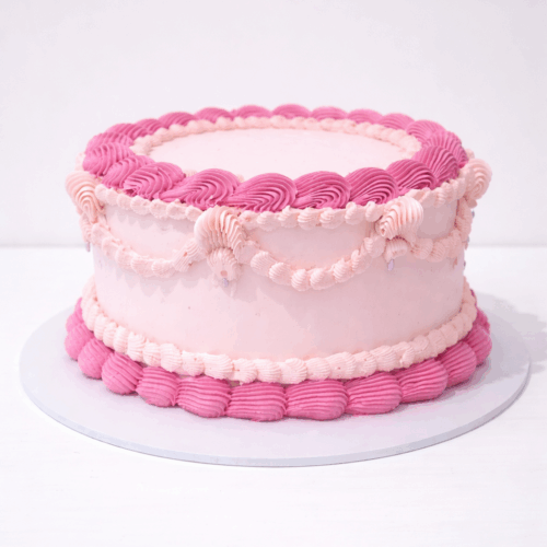 Vintage retro cake