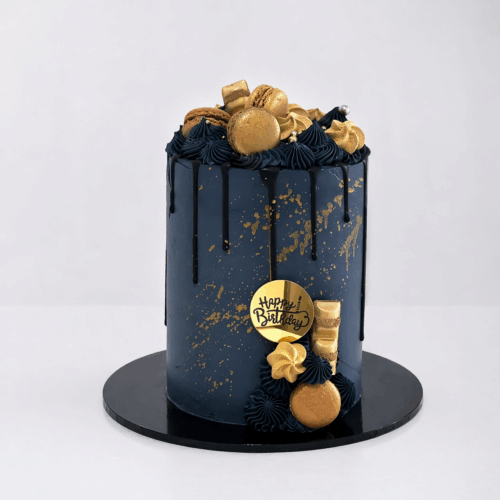 Chocolate Drip & Loaded Toppings Birthday Cake