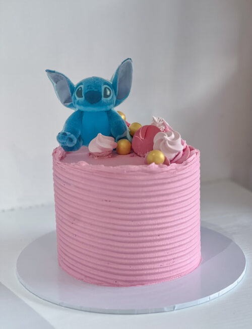 Stitch-Themed Cake