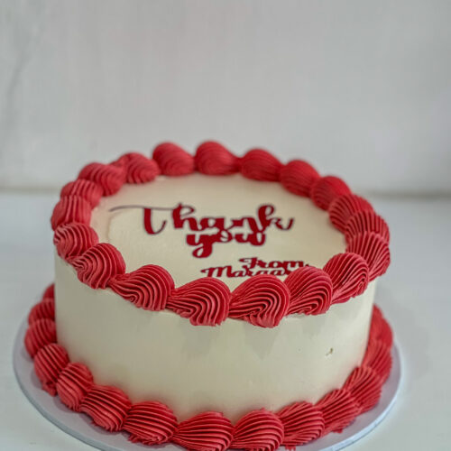 Simply Vintage Style Celebration Cake (Same Day Available)