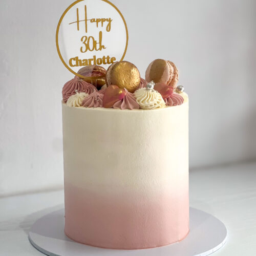 Ombre Cake