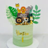 Jungle animals cake