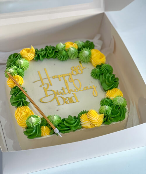 luxury Sheet cake.