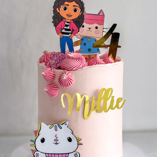 Gabby dollhouse cake