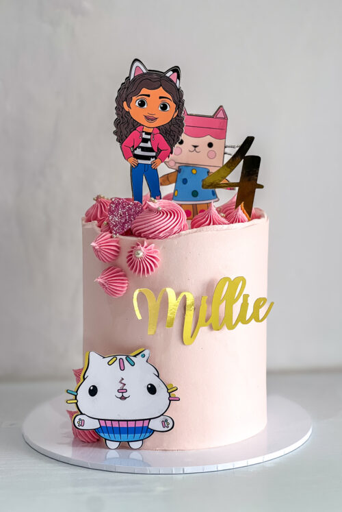 Gabby dollhouse cake