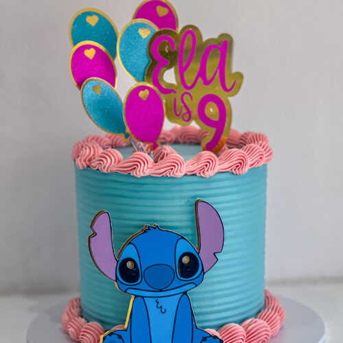 Stitch Birthday Cake