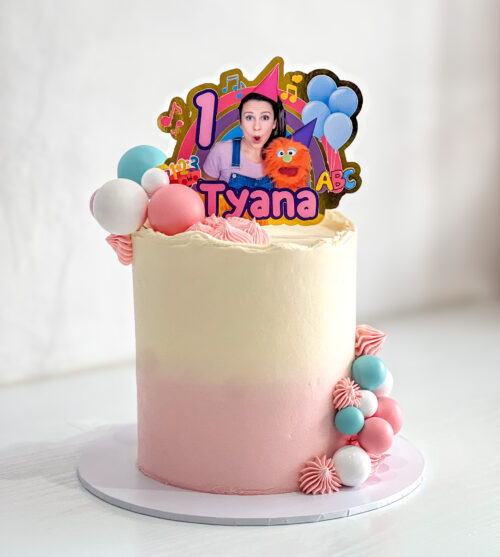 Ms Rachel birthday cake