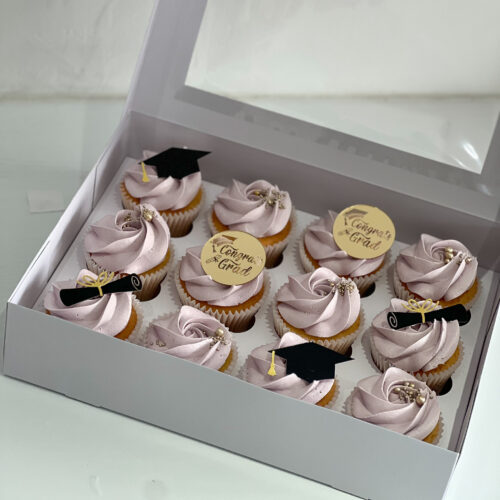 Graduation cupcakes (classic)