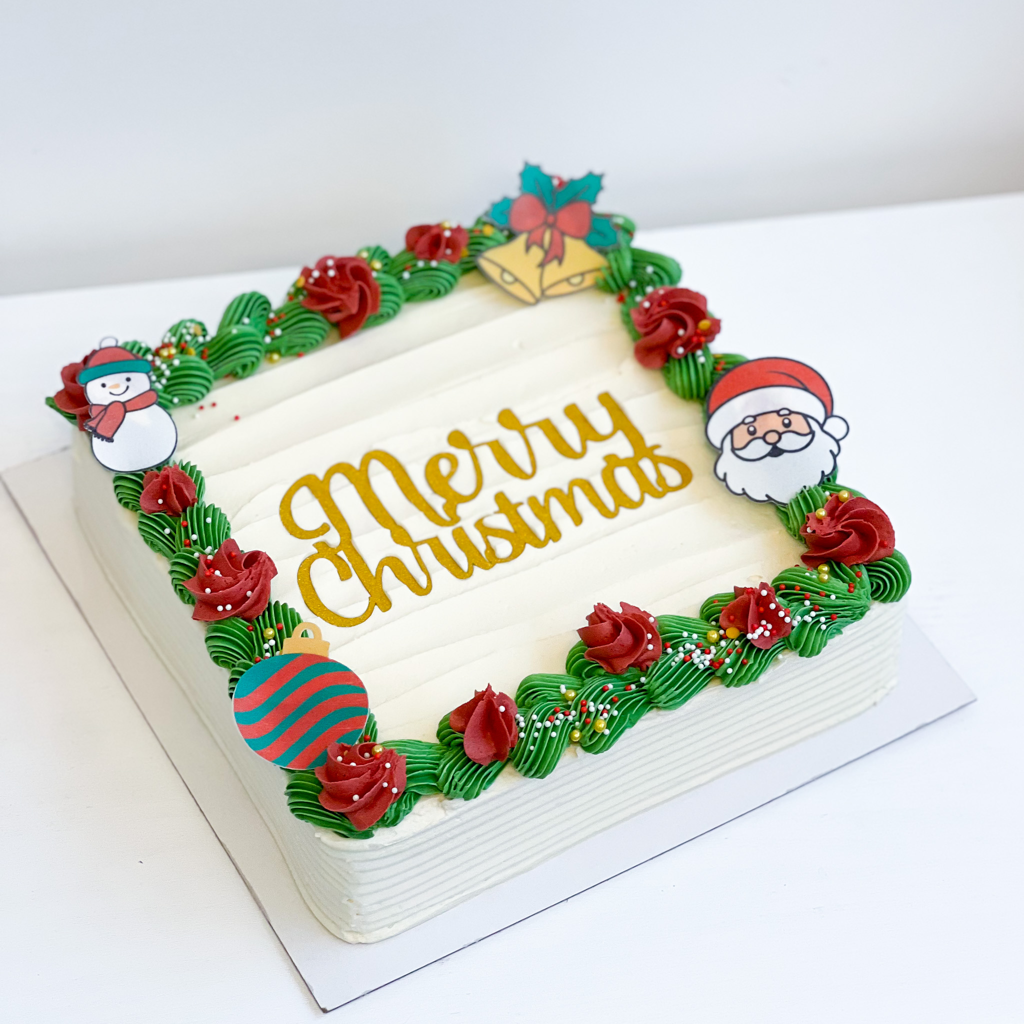 Christmas sheet cake