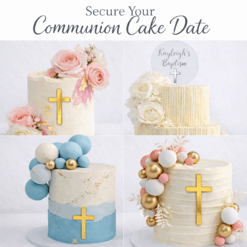Communion Cake Deposit