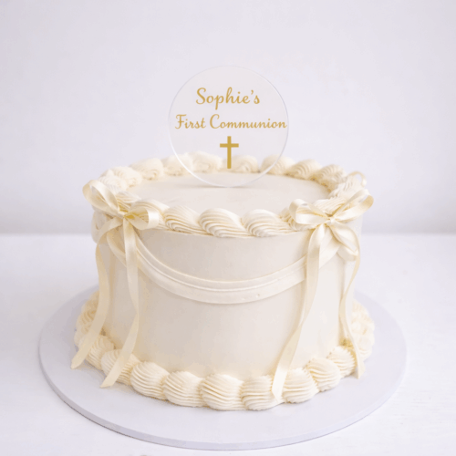 Vintage  communion cake