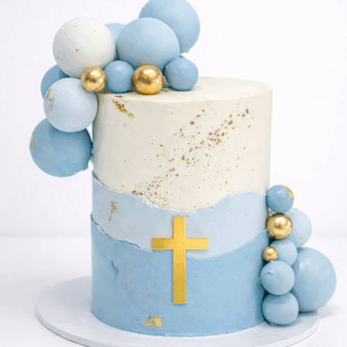 Spheres Communion/ Baptism cake