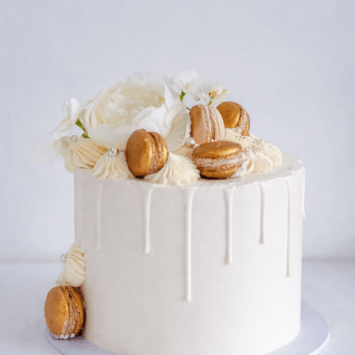 Anniversary Drip cake