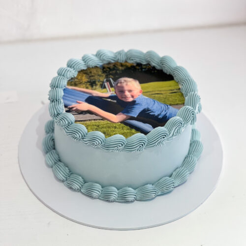 Simply vintage Photo cake