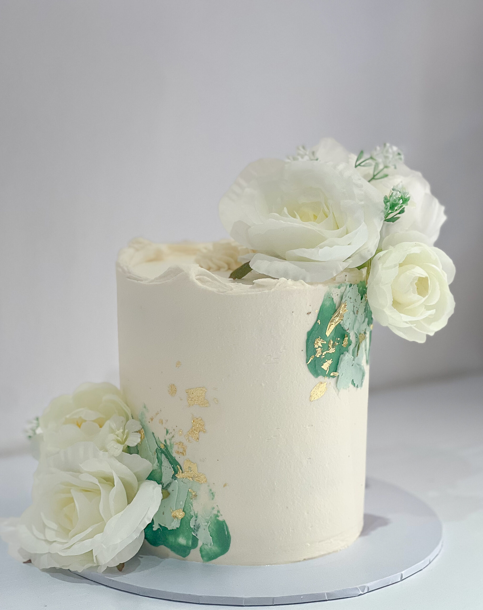 Elegant Floral  Cake