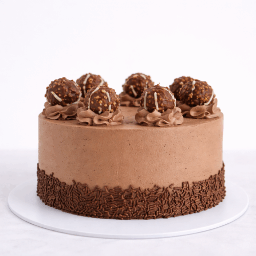 Ferrero rocher layer cake