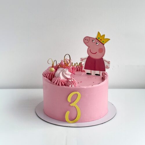 Princess Peppa Cake – Custom Kids Birthday Cake | Cake and All, Glasgow