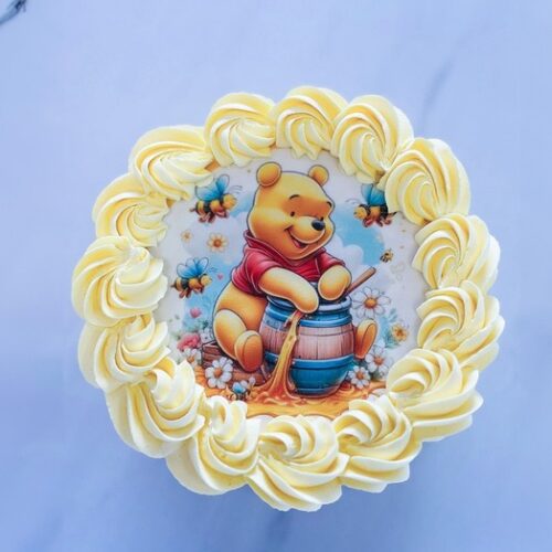 Photo cake - round – Custom Kids Birthday Cake | Cake and All, Glasgow