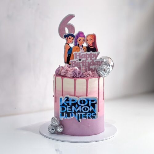 K-pop demon hunters cake – Custom Kids Birthday Cake | Cake and All, Glasgow