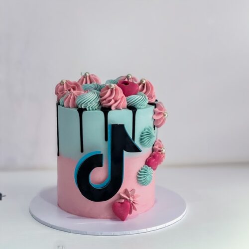 Tik-tok themed cake – Custom Kids Birthday Cake | Cake and All, Glasgow