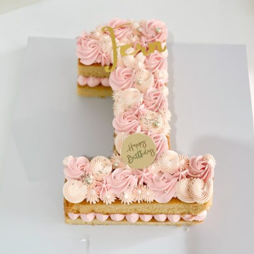 Number cake – Custom Kids Birthday Cake | Cake and All, Glasgow