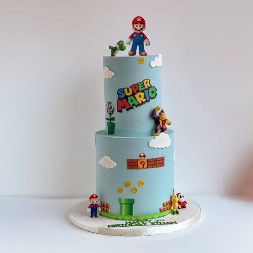 Supermario cake – Custom Kids Birthday Cake | Cake and All, Glasgow