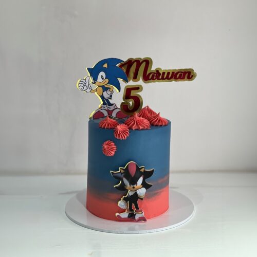 Sonic the hedgehog cake – Custom Kids Birthday Cake | Cake and All, Glasgow