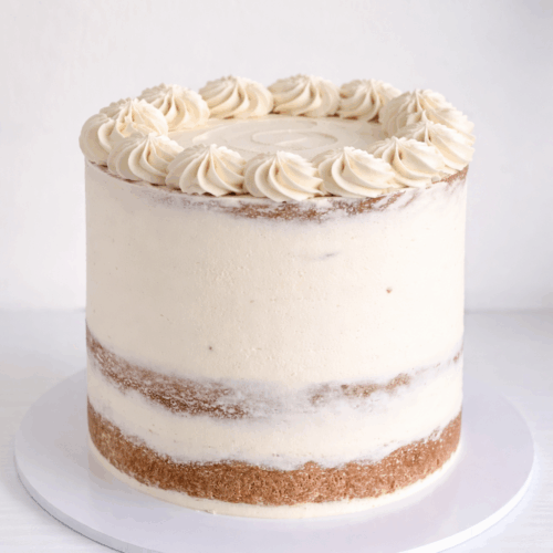 Semi-Naked Rustic Cake