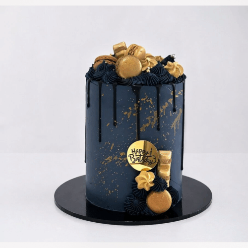Chocolate Drip & Loaded Toppings Birthday Cake