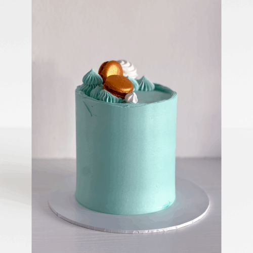 Smooth Buttercream Birthday Cake