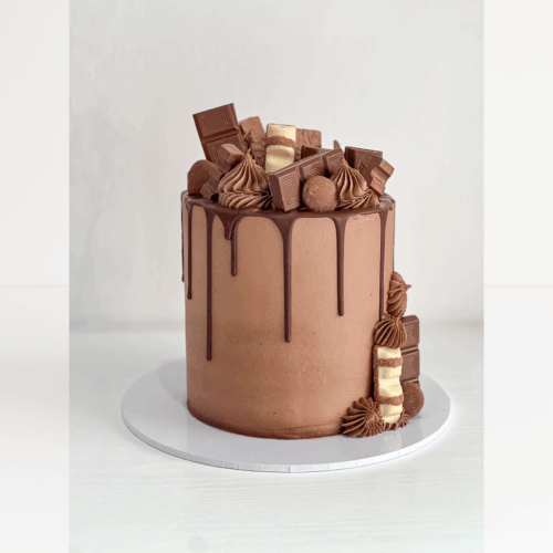 Loaded Chocolate Drip Birthday Cake