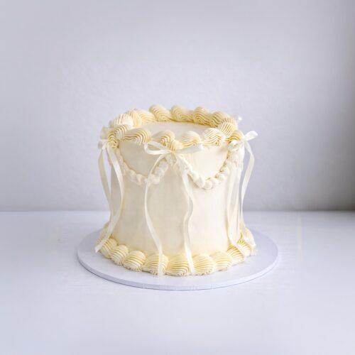 Vintage Bows Cake – Elegant Birthday Cake | Cake and All, Bellshill, Glasgow, North Lanarkshire