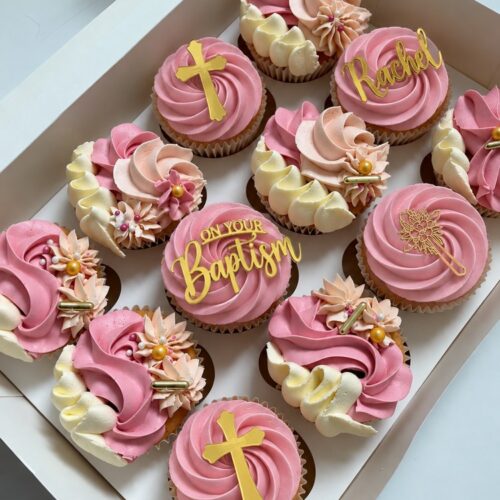 Baptism/Communion Cupcakes