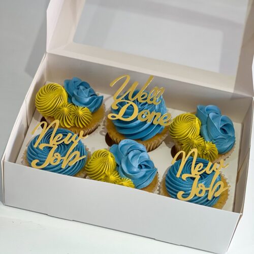 New Job Cupcakes