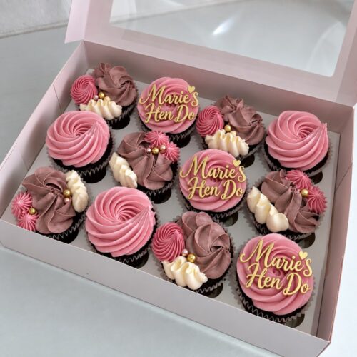 Hen Do or Bride-to-Be Cupcakes